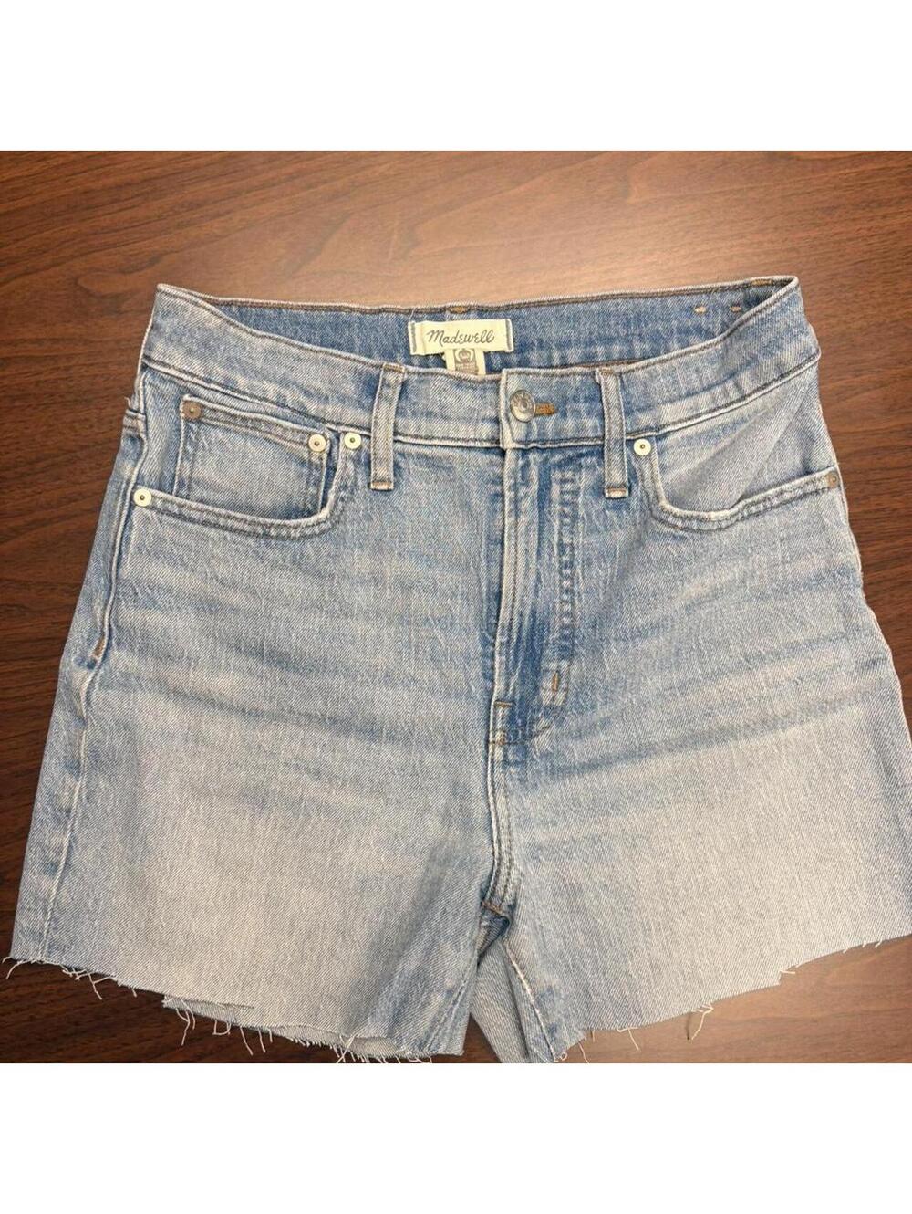 Madewell The Perfect Vintage Crop Jean Shorts Size 27